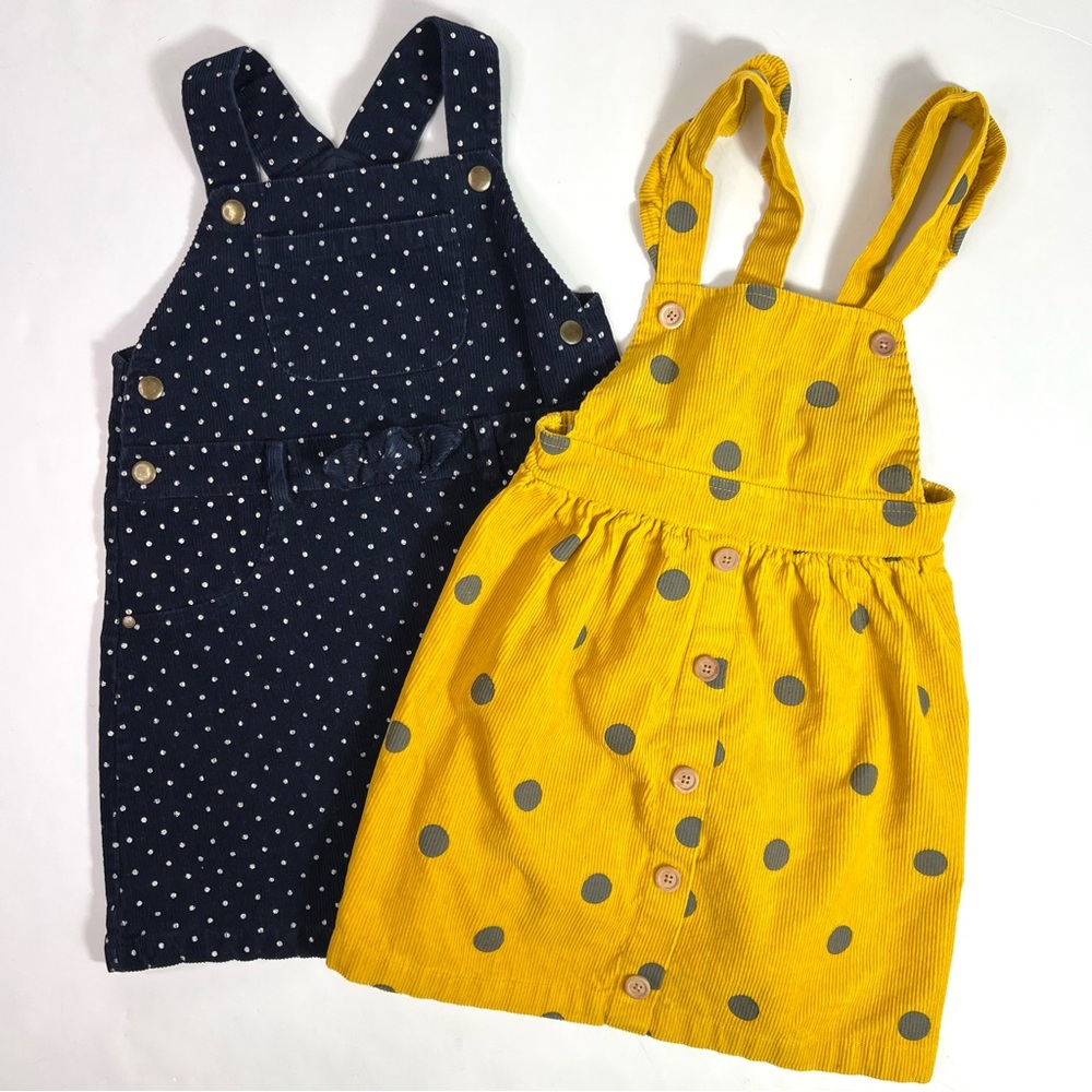 Blueberi Boulevard Cotton Corduroy Dresses (2) Size 5 - Picture 1 of 11